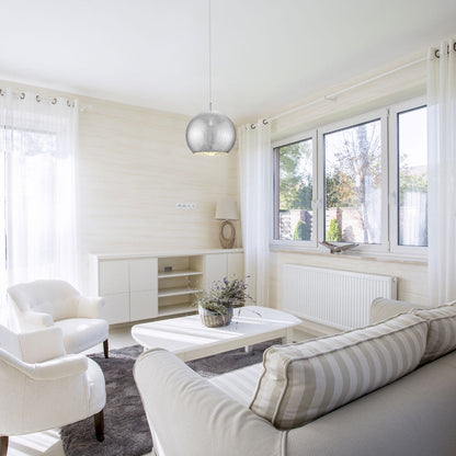 Nimbus Pendant Light in living room.