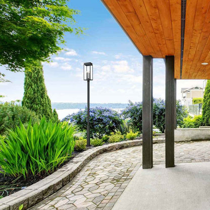Nova 5010 Outdoor Post Light in Outside Area.