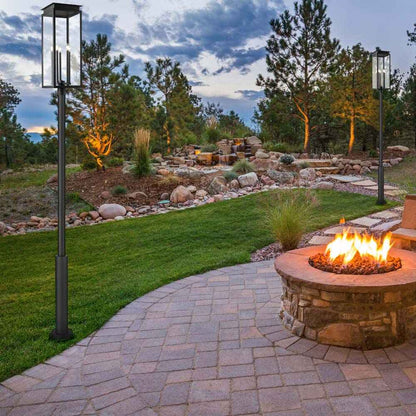 Nova 5010 Outdoor Post Light in Outside Area.
