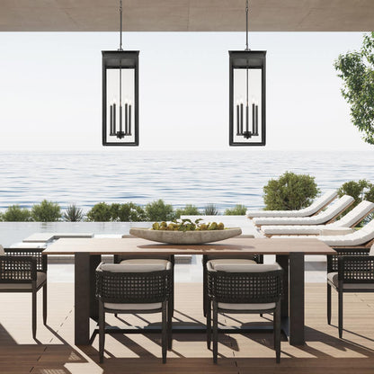 Nova Outdoor Pendant Light in Outside Area.