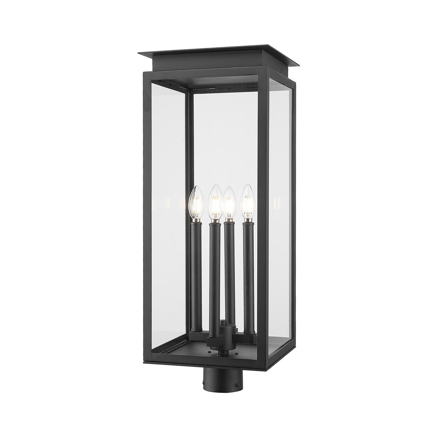 Nova Outdoor Post Mount Light (4-Light/Round).