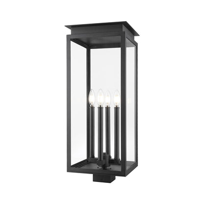 Nova Outdoor Post Mount Light (4-Light/Square).