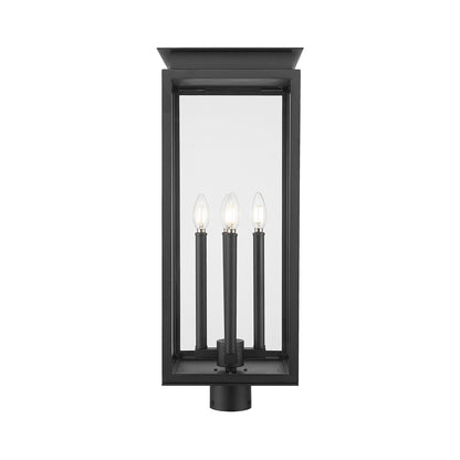 Nova Outdoor Post Mount Light in Detail.
