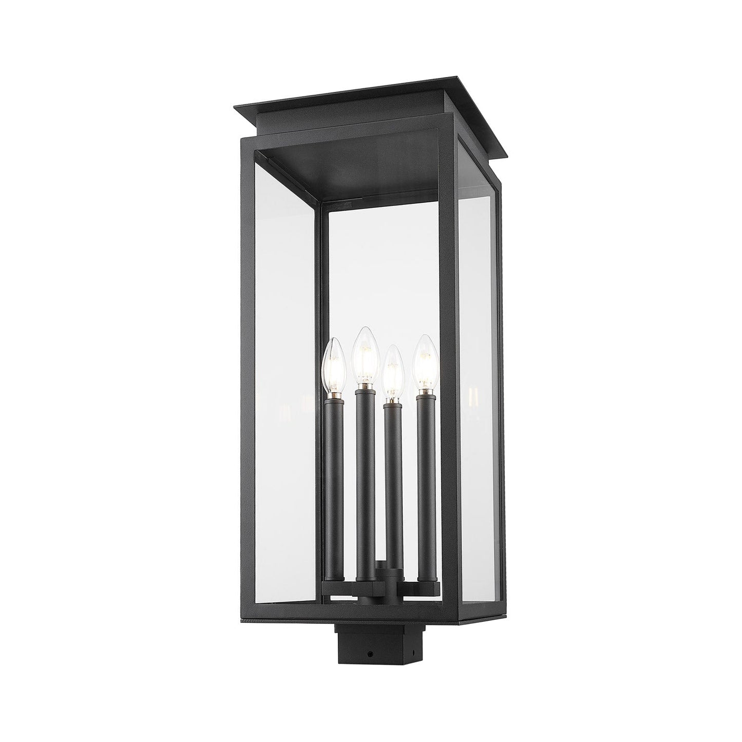 Nova Outdoor Post Mount Light in Detail.