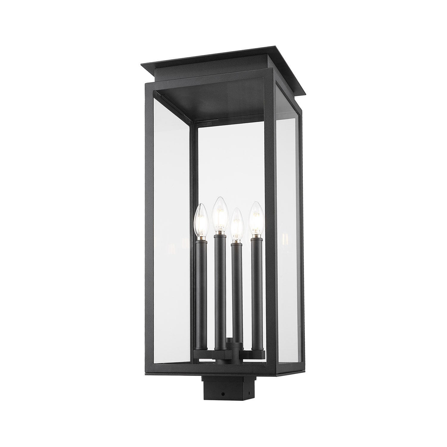 Nova Outdoor Post Mount Light in Detail.