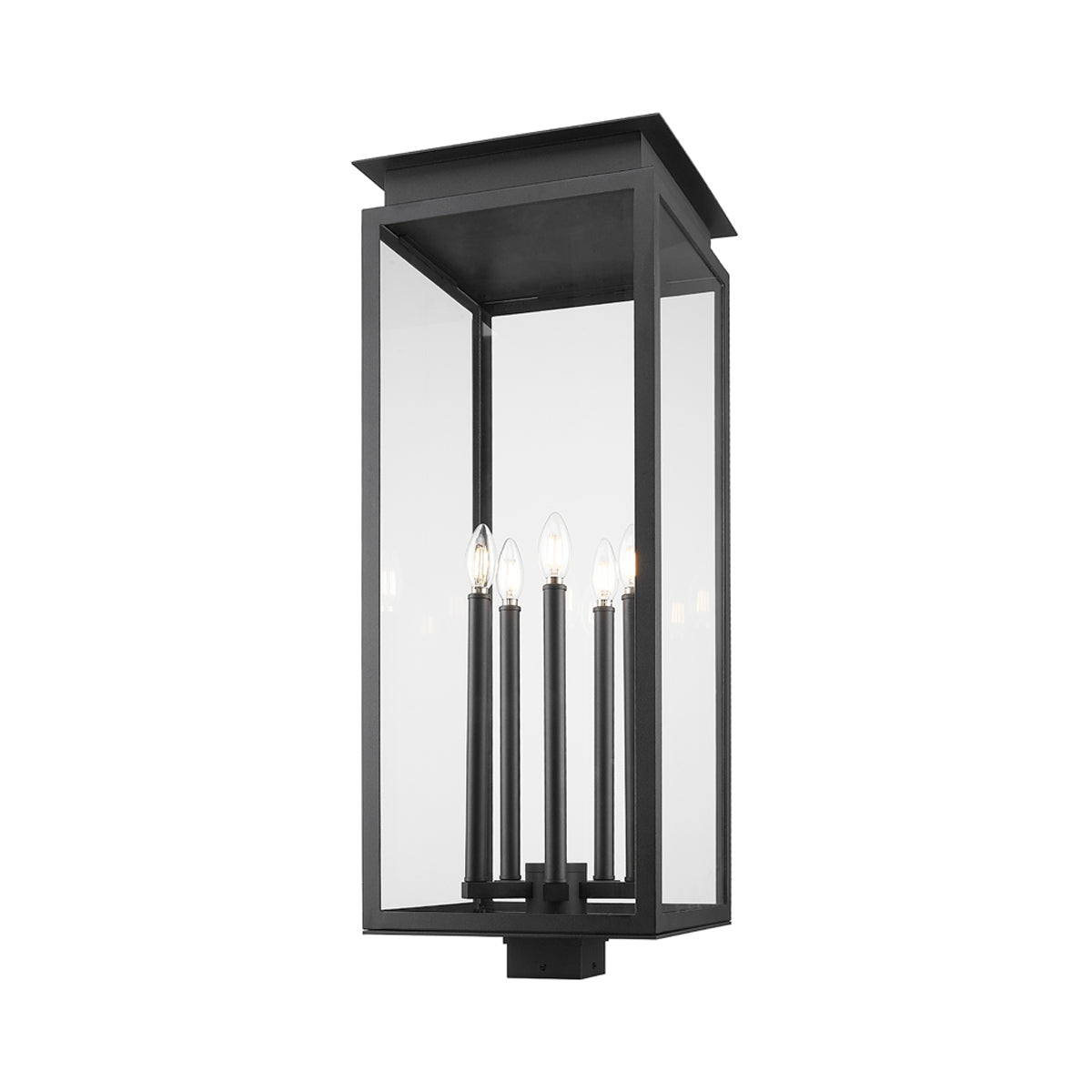 Nova Outdoor Post Mount Light in Detail.