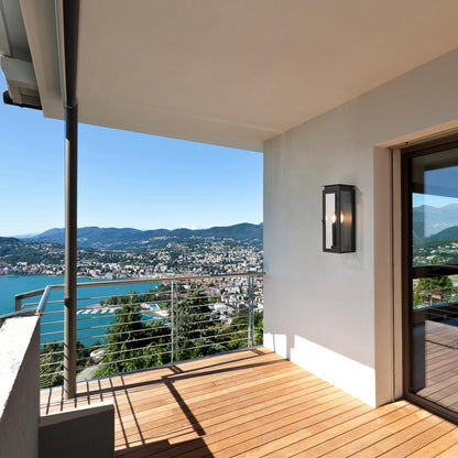 Nova Outdoor Wall Light in Outside Area.