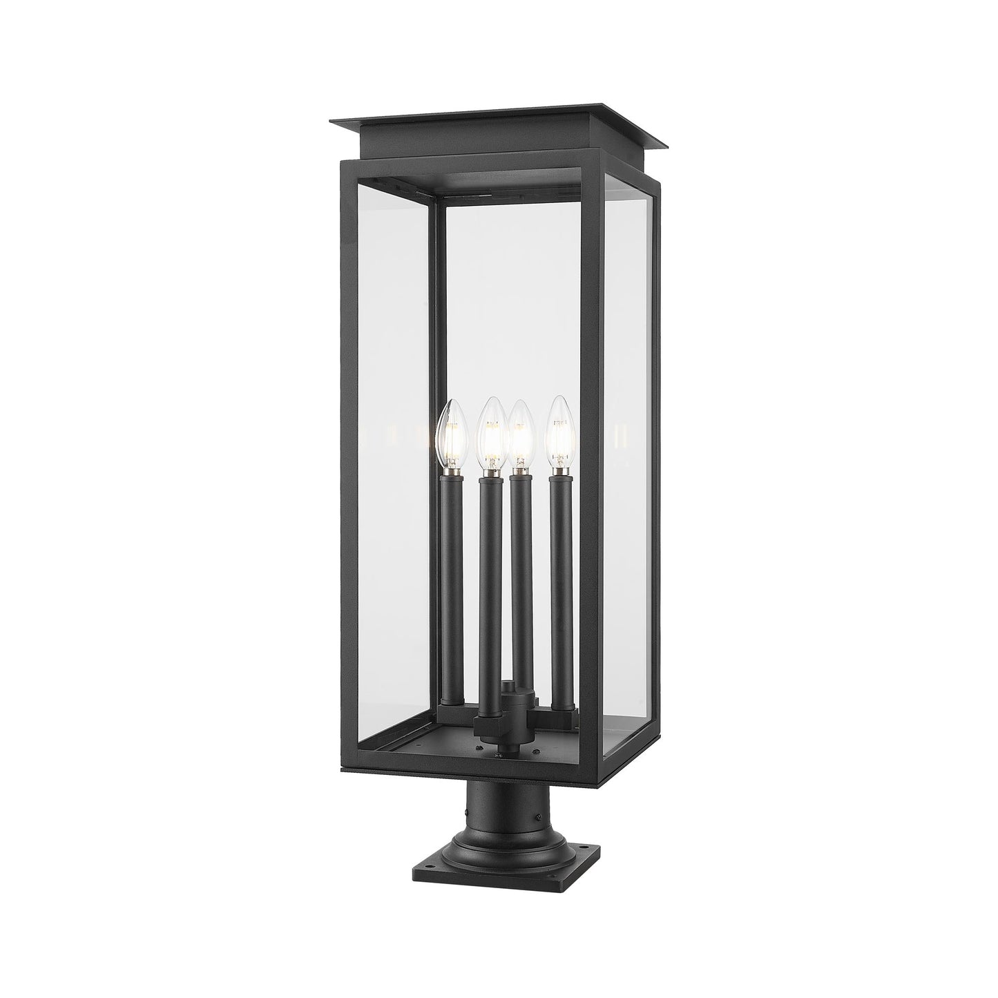 Nova Round Outdoor Pier Mount Light (4-Light).