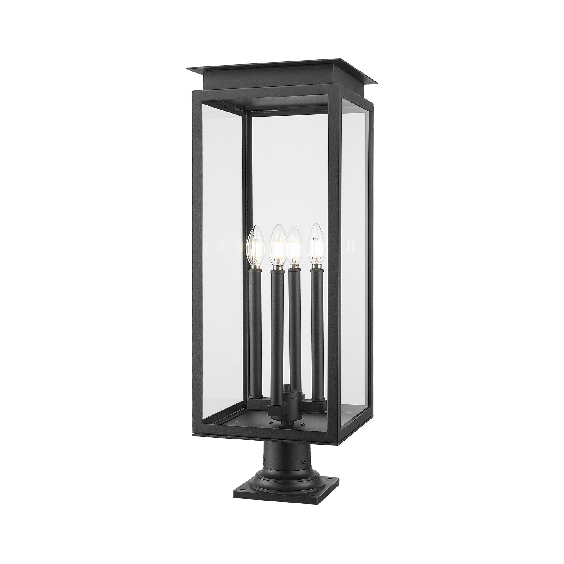 Nova Round Outdoor Pier Mount Light (4-Light).