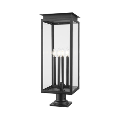 Nova Round Outdoor Pier Mount Light (4-Light).