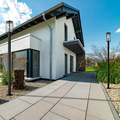 Nuri 536P Outdoor Post Light in Outside Area.