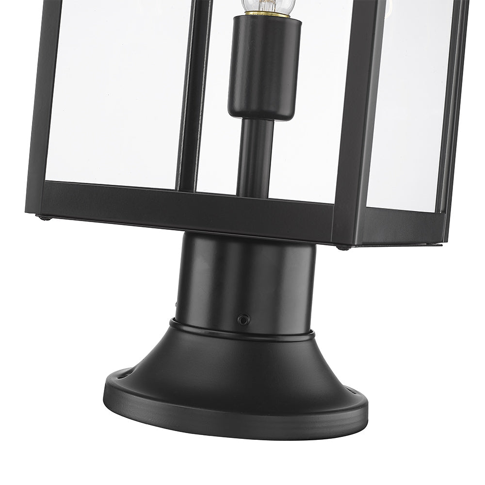 Nuri 553PM Outdoor Pier Mount Light in Detail.