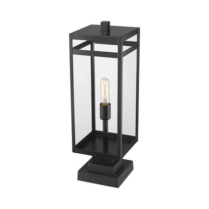 Nuri 596S Outdoor Pier Mount Light in Detail.