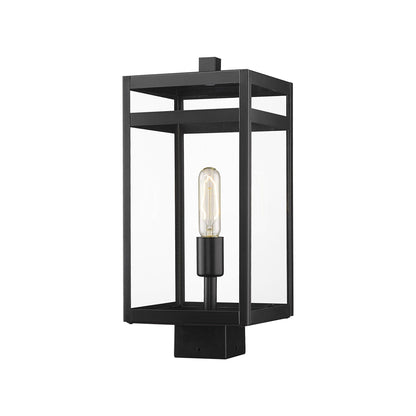 Nuri Outdoor Square Post Light (17.13-Inch).