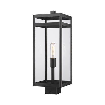 Nuri Outdoor Square Post Light (20.75-Inch).