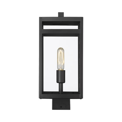 Nuri Outdoor Square Post Light in Detail.