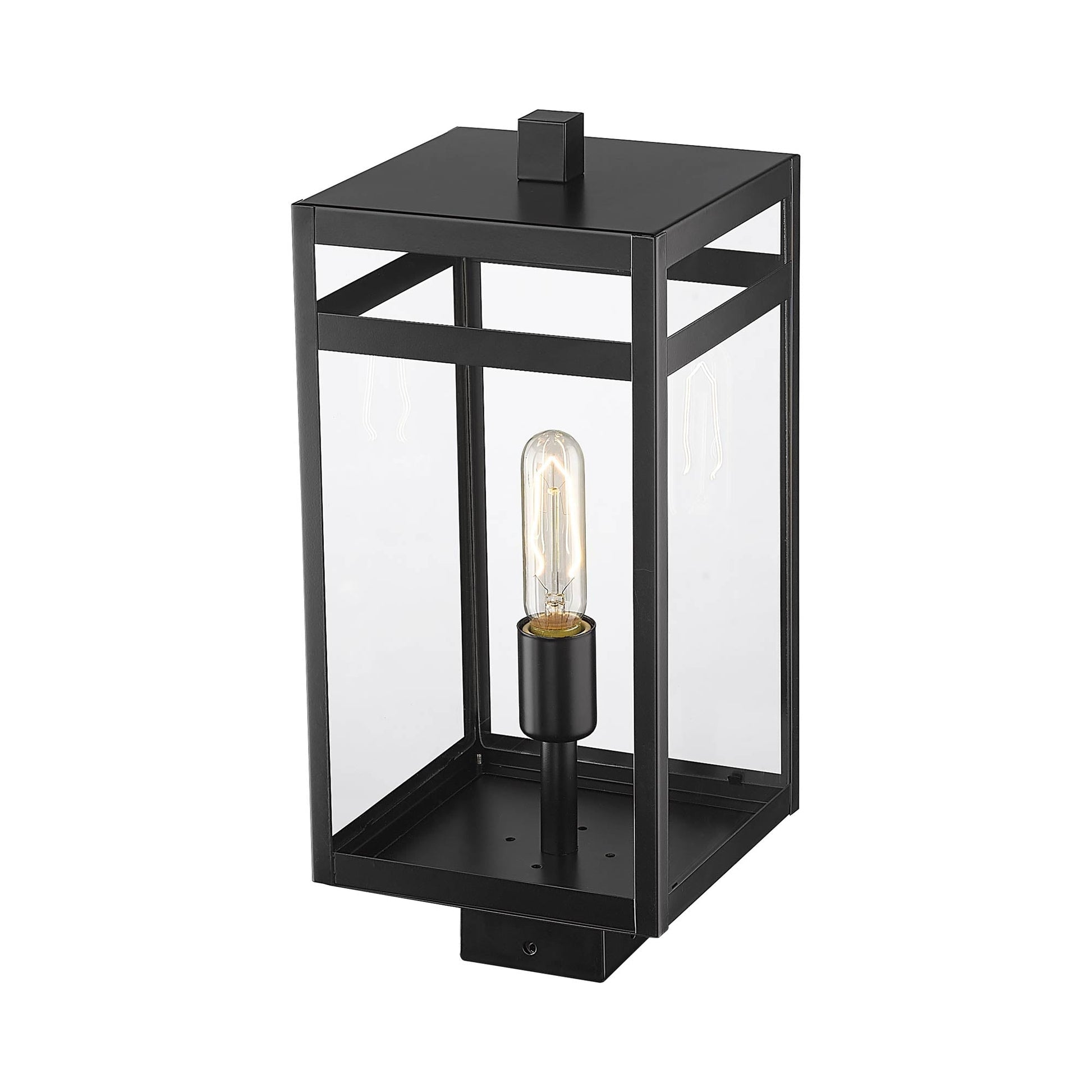 Nuri Outdoor Square Post Light in Detail.