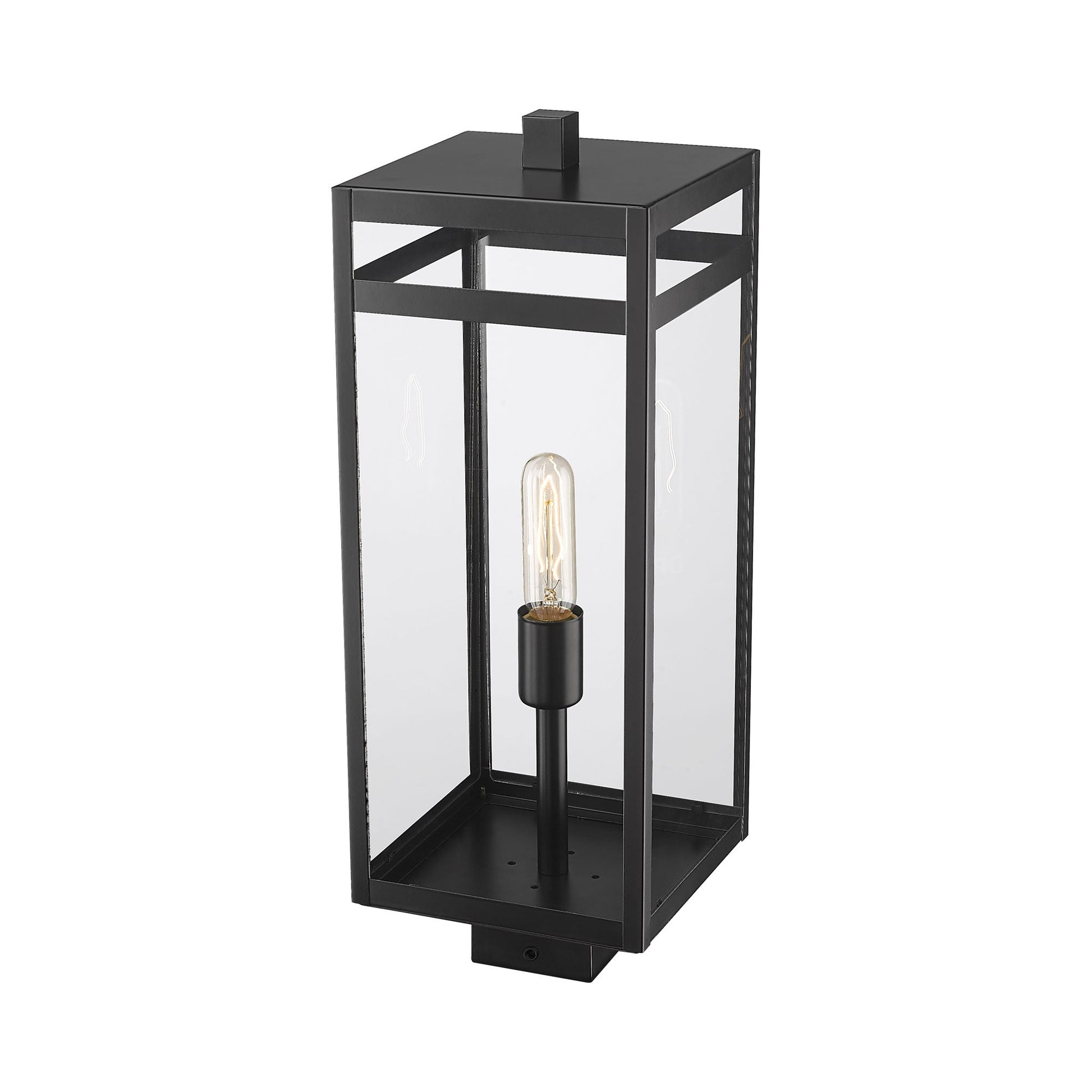 Nuri Outdoor Square Post Light in Detail.