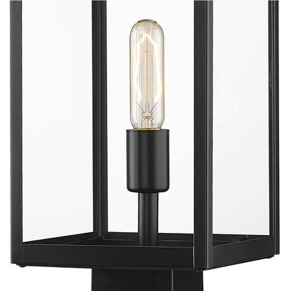 Nuri Outdoor Square Post Light in Detail.