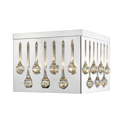 Oberon Rectangular Flush Mount Ceiling Light.