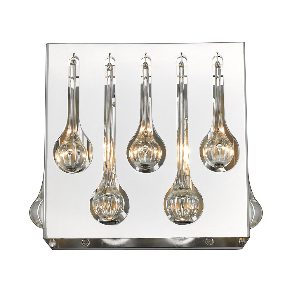 Oberon Rectangular Wall Light in Detail.