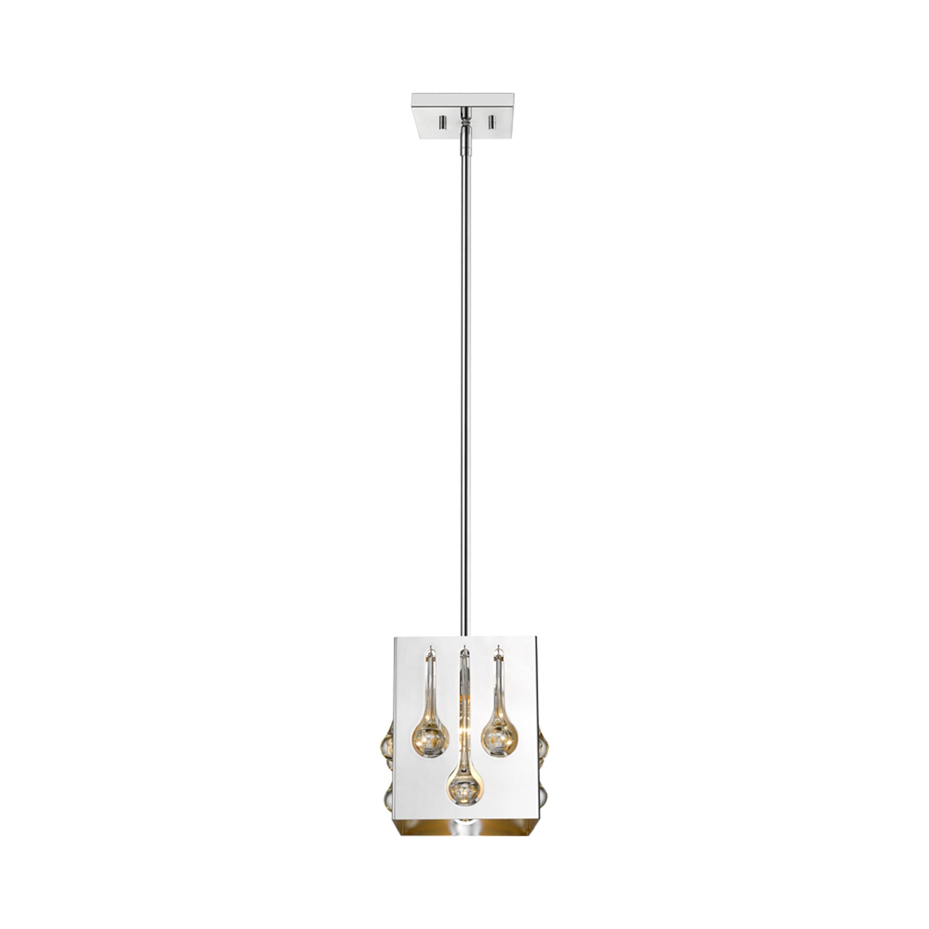 Oberon Single Pendant Light in Detail.