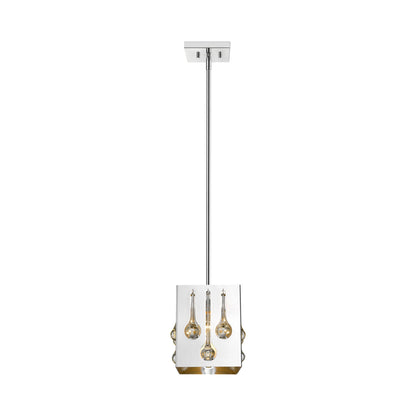 Oberon Single Pendant Light in Detail.