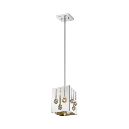 Oberon Single Pendant Light in Detail.