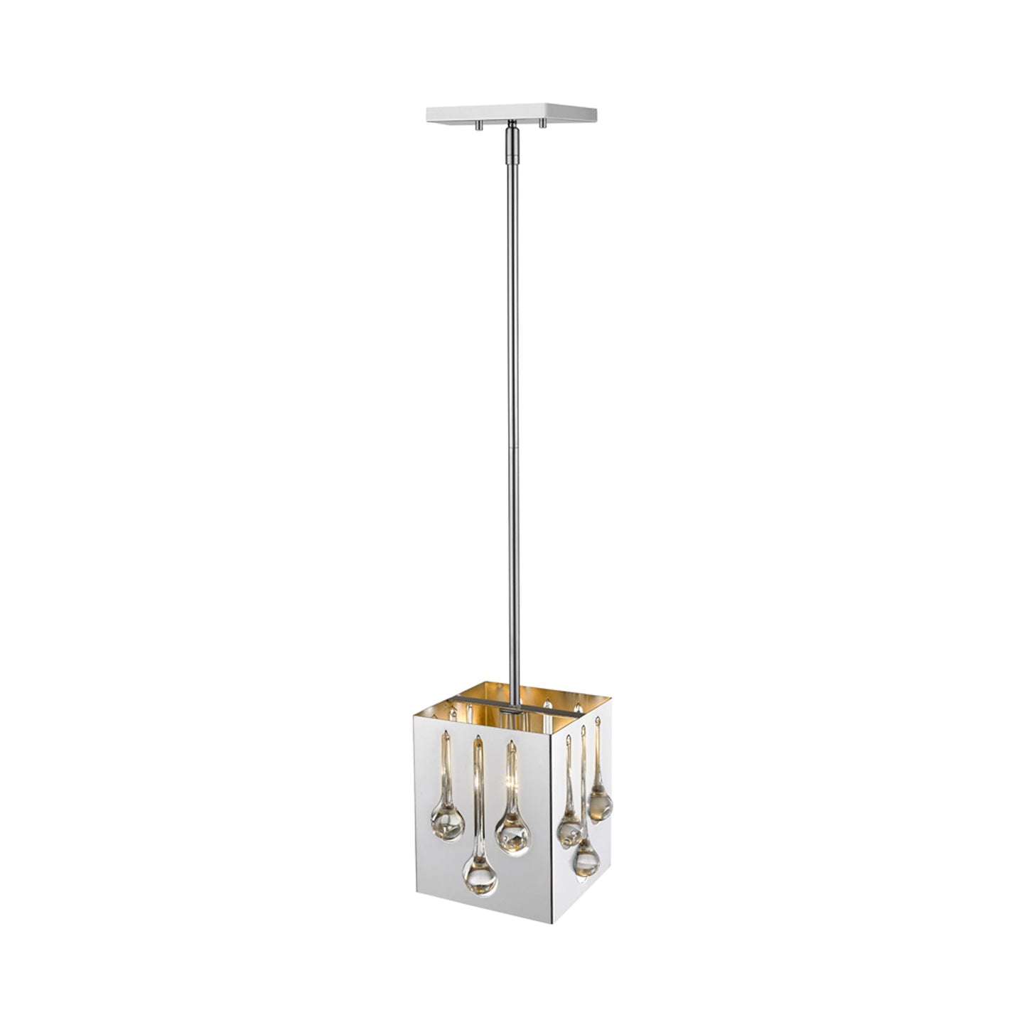 Oberon Single Pendant Light in Detail.
