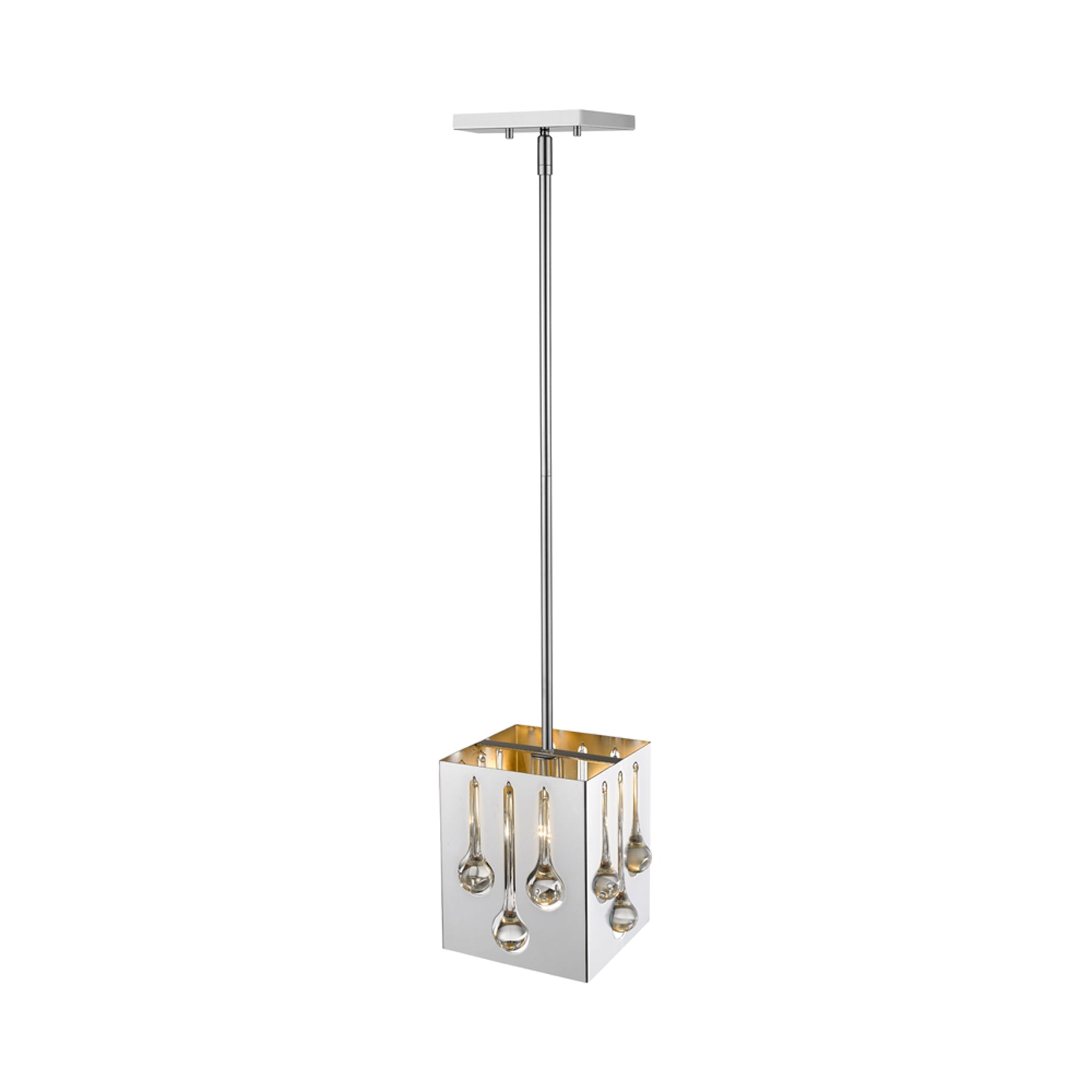 Oberon Single Pendant Light in Detail.