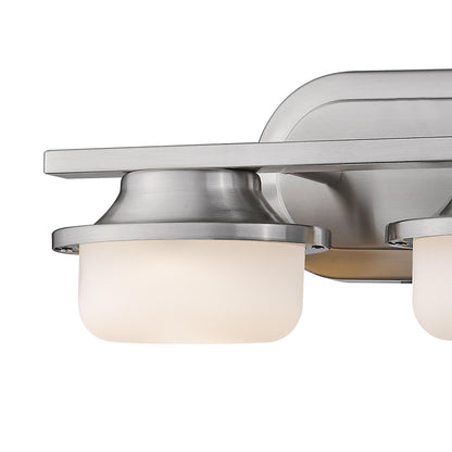 Optum LED Bath Vanity Light in Detail.