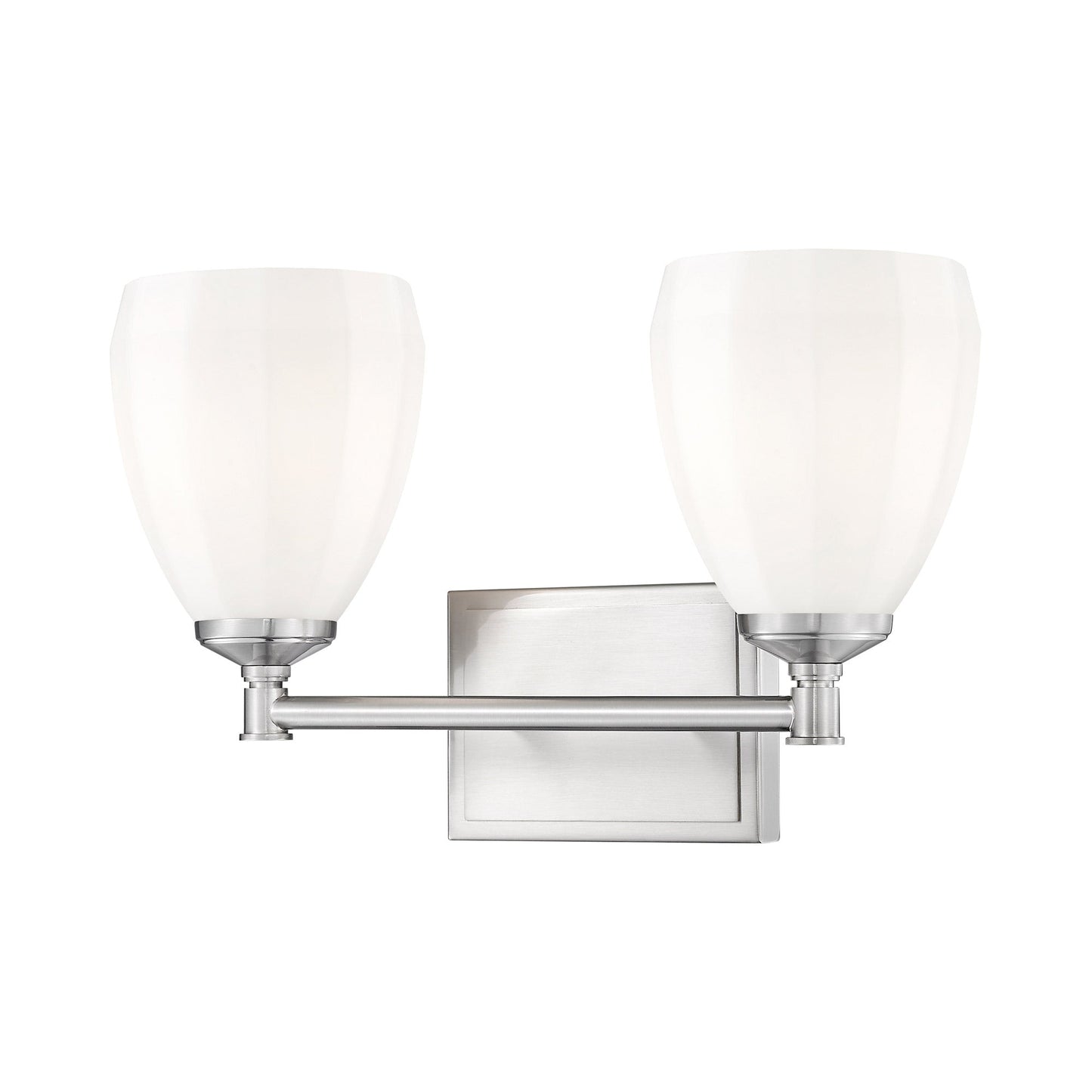 Oren Bath Vanity Light in Brushed Nickel (2-Light).