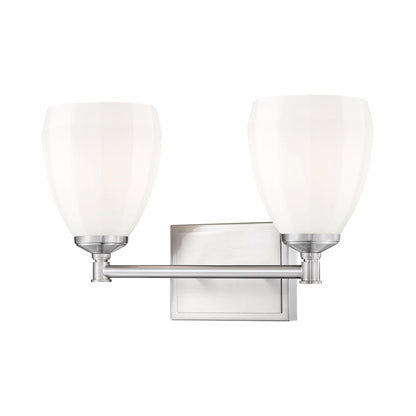 Oren Bath Vanity Light in Brushed Nickel (2-Light).