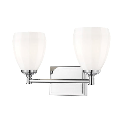 Oren Bath Vanity Light in Chrome (2-Light).