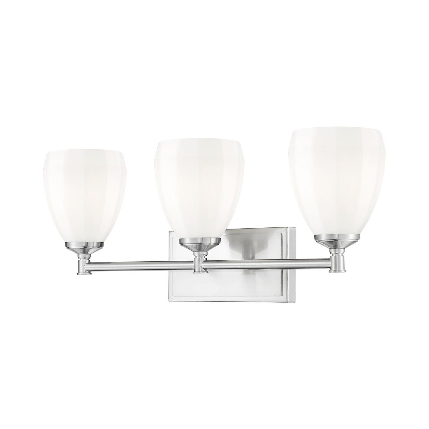 Oren Bath Vanity Light in Brushed Nickel (3-Light).
