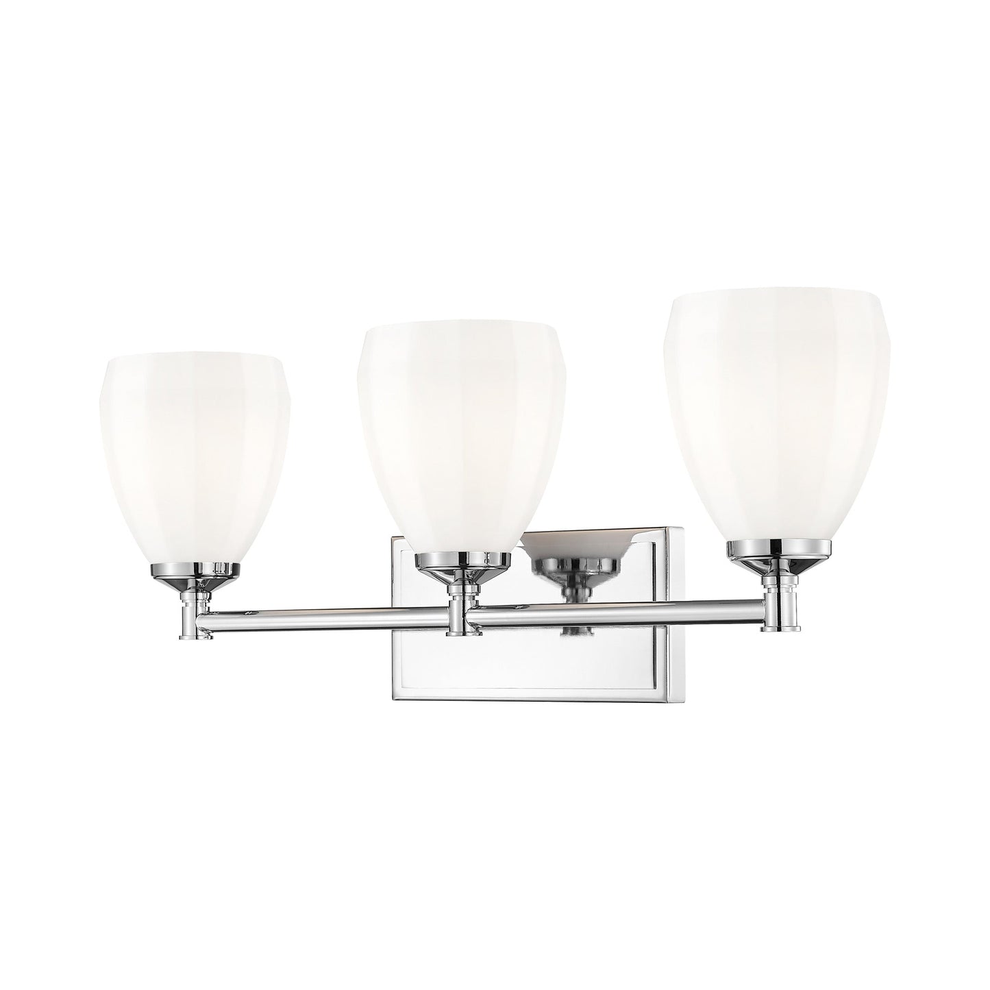Oren Bath Vanity Light in Chrome (3-Light).