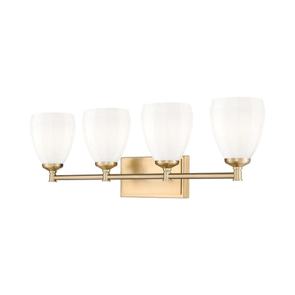 Oren Bath Vanity Light in Modern Gold (4-Light).