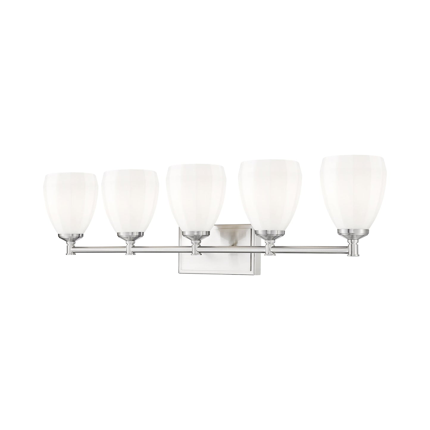 Oren Bath Vanity Light in Brushed Nickel (5-Light).