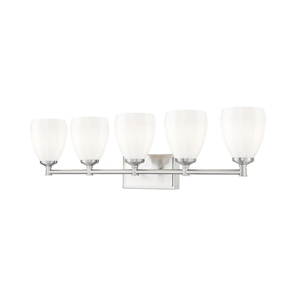 Oren Bath Vanity Light in Brushed Nickel (5-Light).