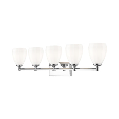 Oren Bath Vanity Light in Chrome (5-Light).