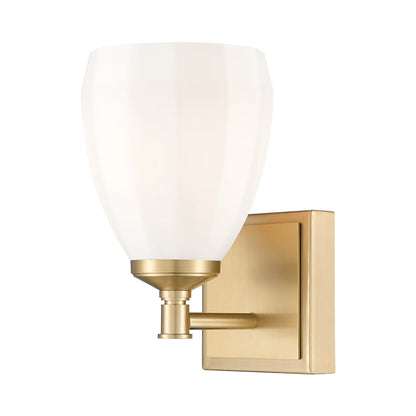 Oren Bath Wall Light in Modern Gold.
