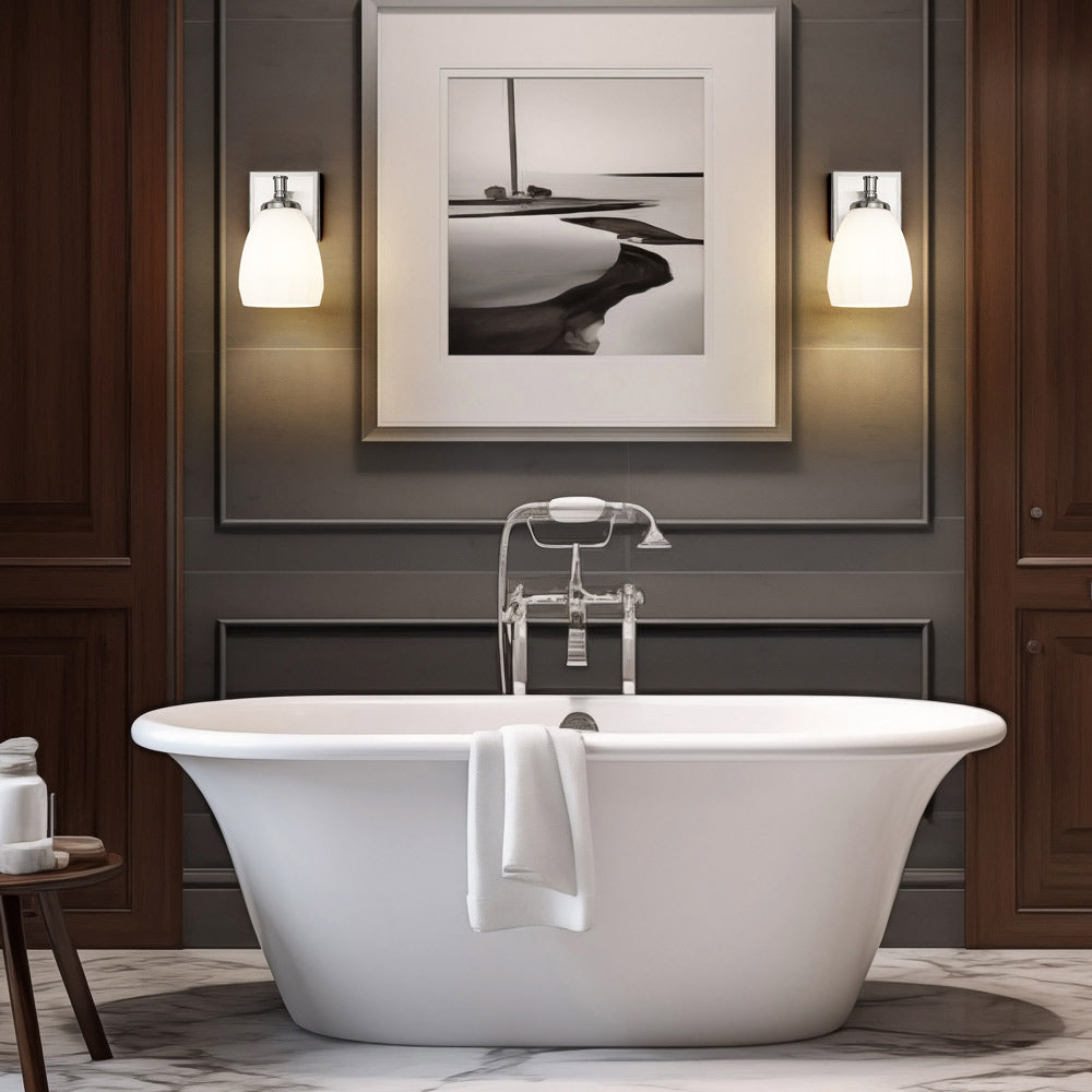 Oren Bath Wall Light in bathroom.