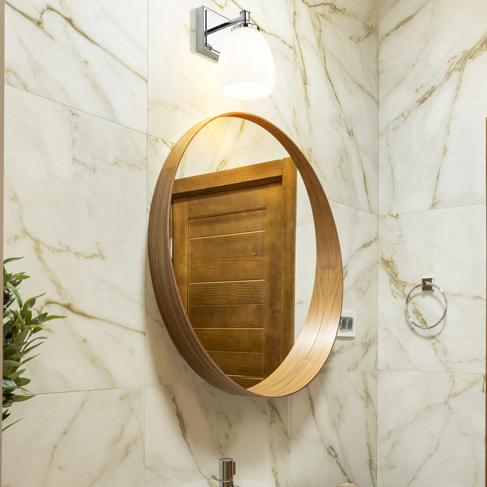 Oren Bath Wall Light in bathroom.
