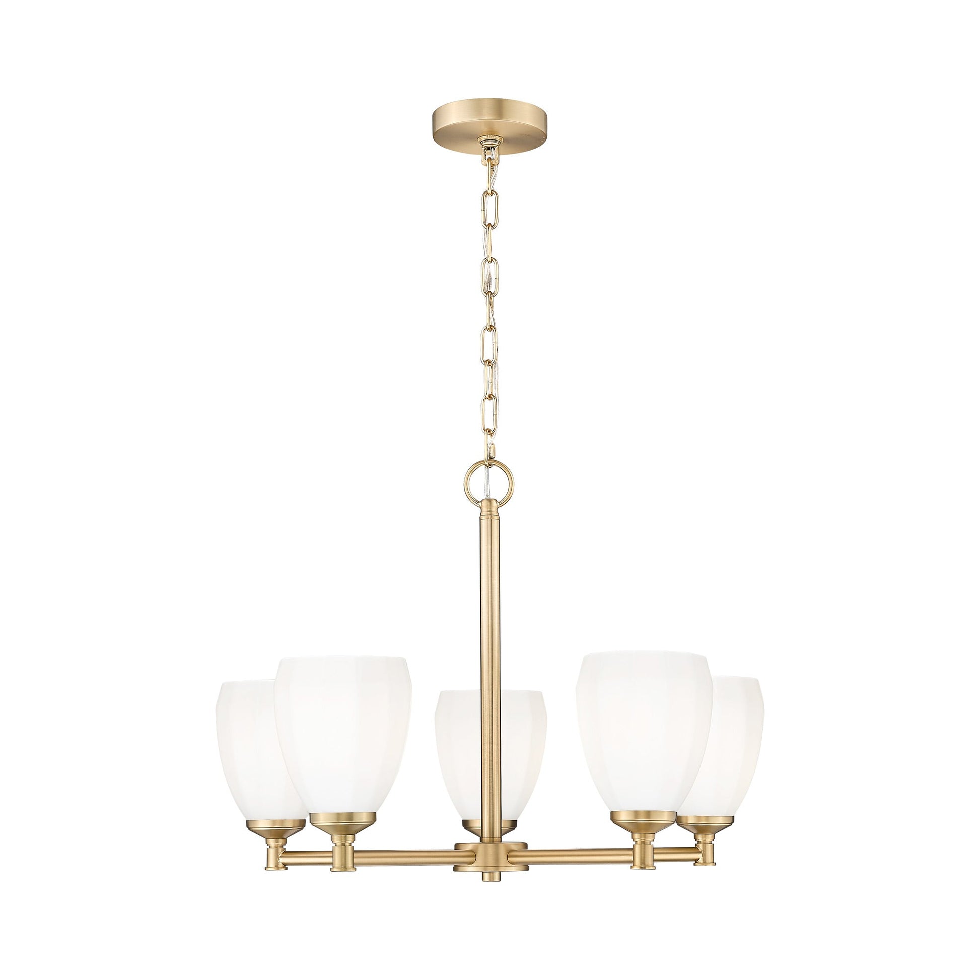 Oren Chandelier in Modern Gold (5-Light).