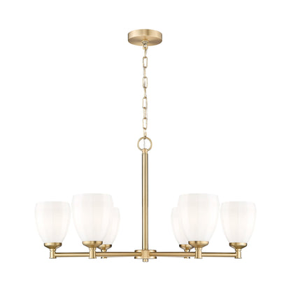 Oren Chandelier in Modern Gold (6-Light).