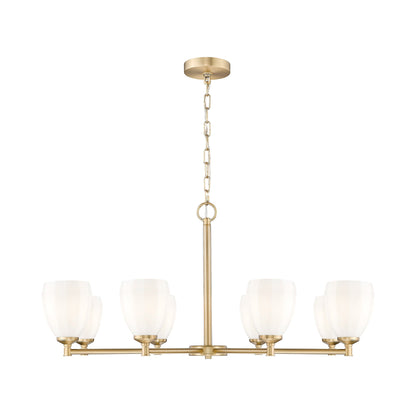 Oren Chandelier in Modern Gold (8-Light).