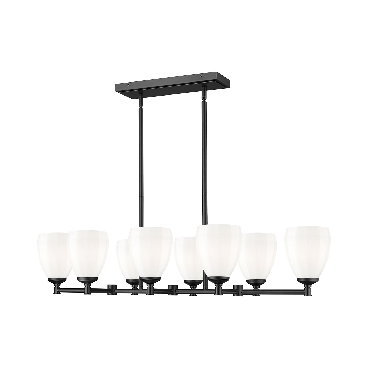 Oren Linear Chandelier in Detail.