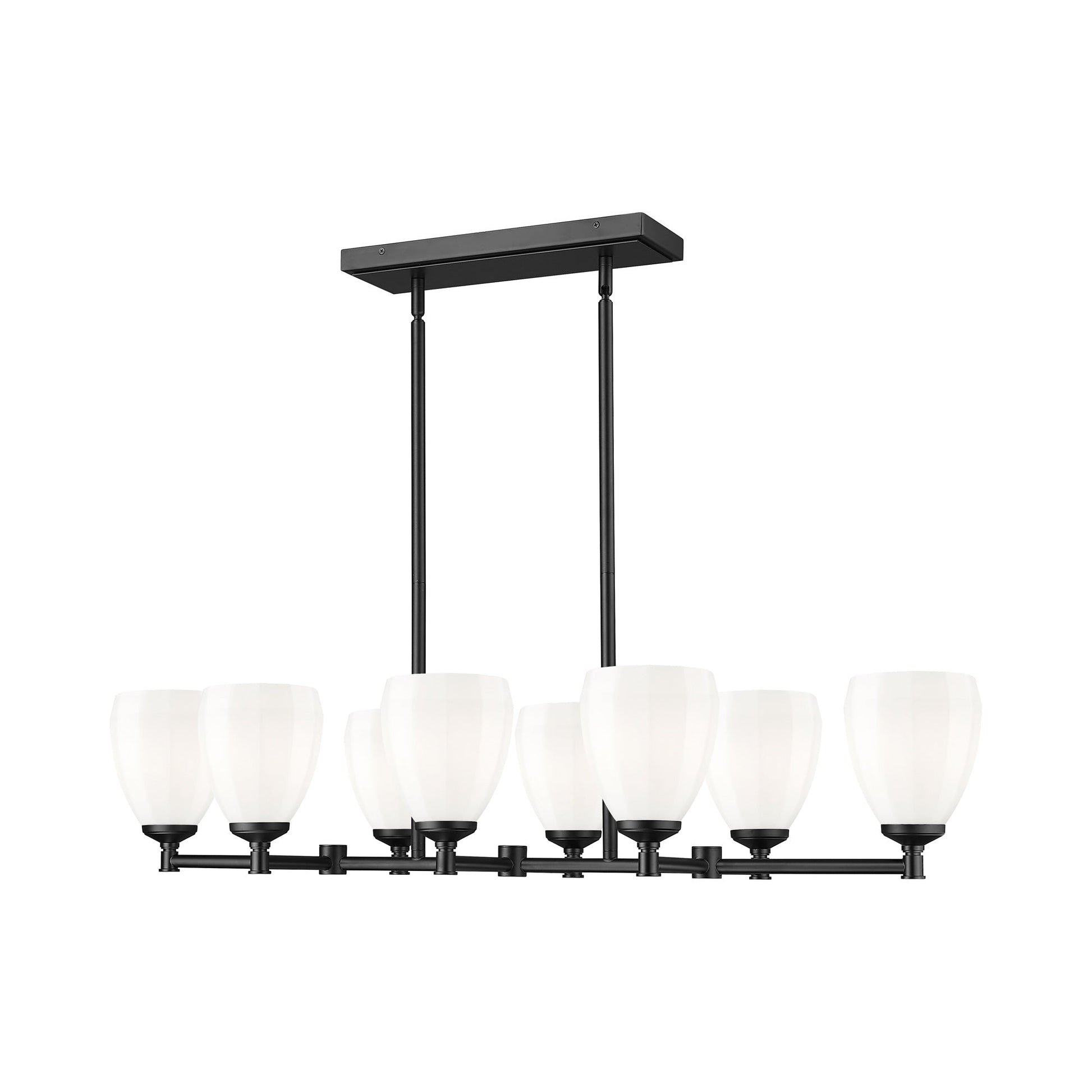 Oren Linear Chandelier in Detail.