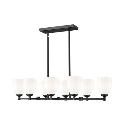 Oren Linear Chandelier in Detail.