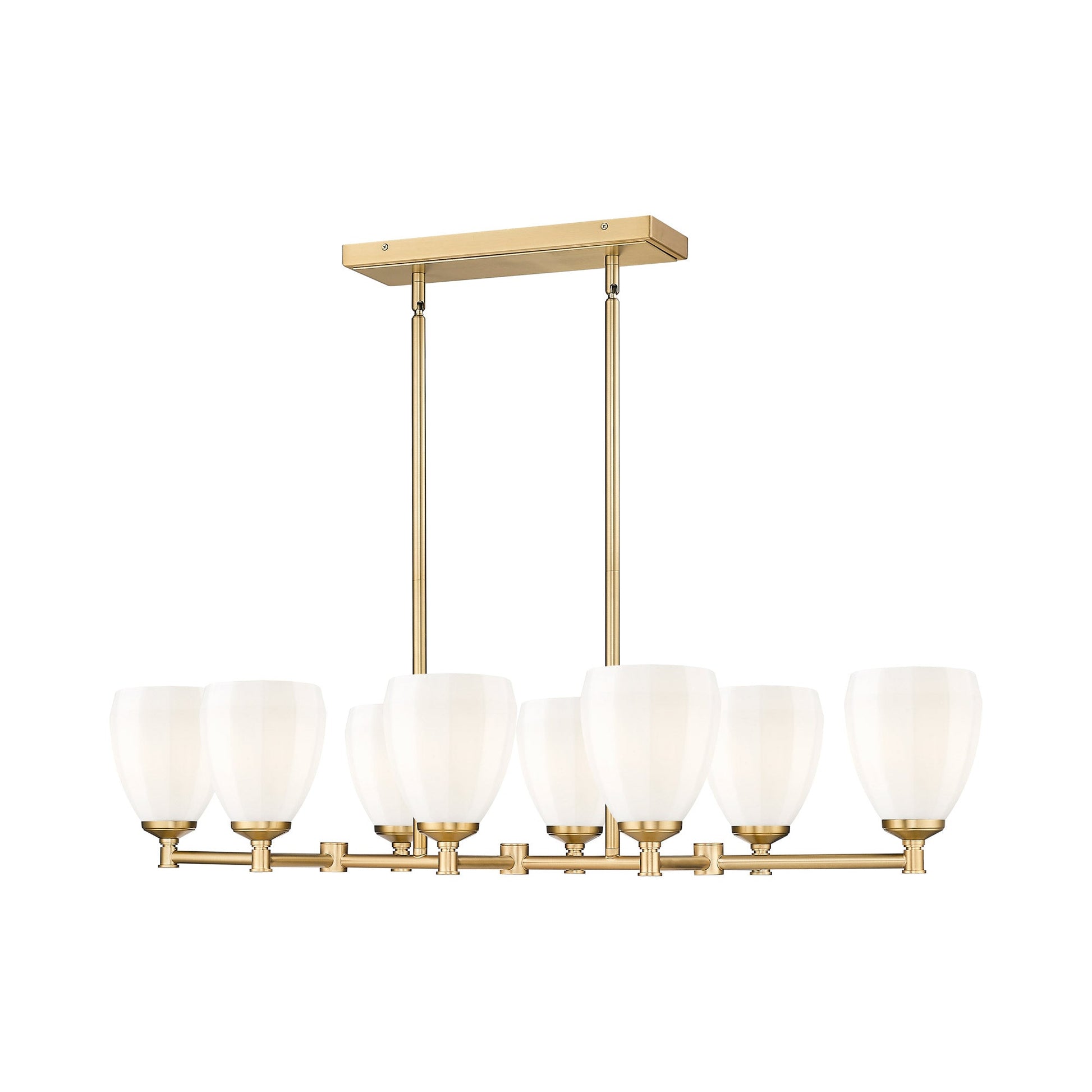 Oren Linear Chandelier in Detail.